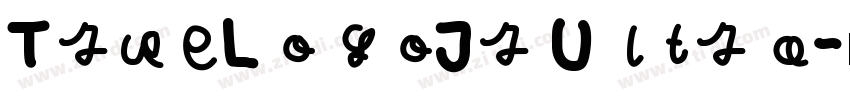 TrueLogoJr Ultra字体转换